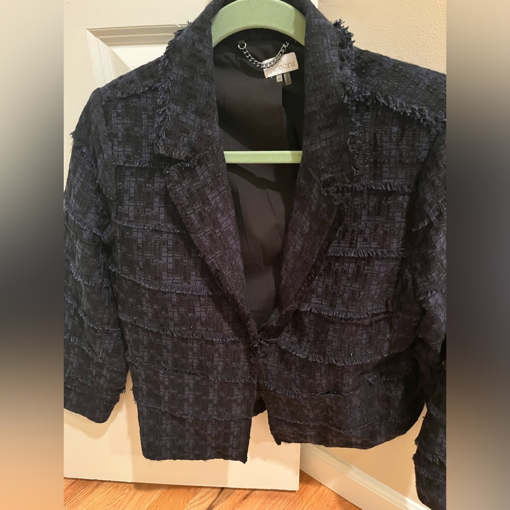 Ecru blazer